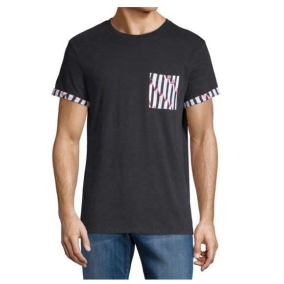 Eleven Paris Other - Eleven Paris Mens Aurelien Short-Sleeve Cotton Tee